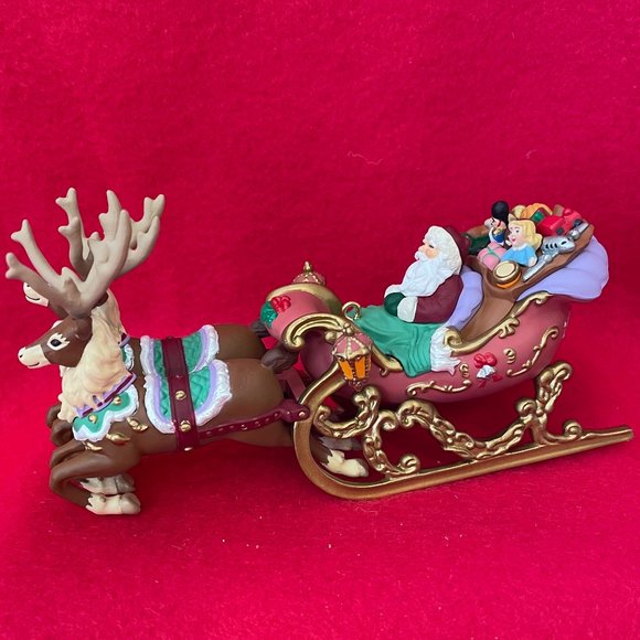 Santa's Magical Sleigh Hallmark Ornament - Picture 2 of 9